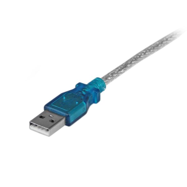 StarTech.com Cable Adaptador USB a Serial RS232 de 1 Puerto Serial DB9 - Macho a Macho - Imagen 4