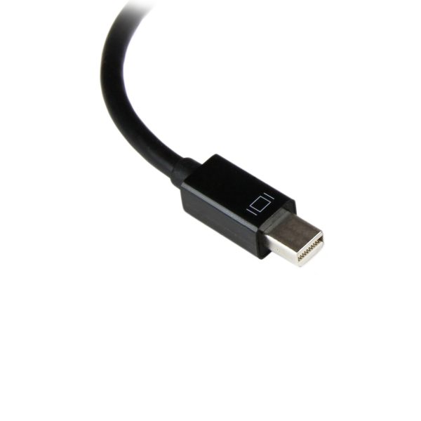 StarTech.com Adaptador Mini DisplayPort a VGA - Convertidor Activo de Mini DP a VGA Video 1080p con Certificación VESA - mDP 1.2 o Thunderbolt 1/2 Mac/PC a Monitor VGA -VGA Negro - Imagen 2