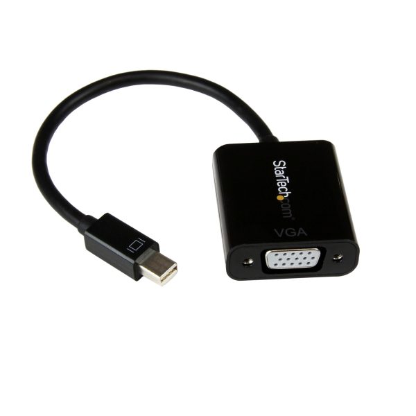 StarTech.com Adaptador Mini DisplayPort a VGA - Convertidor Activo de Mini DP a VGA Video 1080p con Certificación VESA - mDP 1.2 o Thunderbolt 1/2 Mac/PC a Monitor VGA -VGA Negro - Imagen 4
