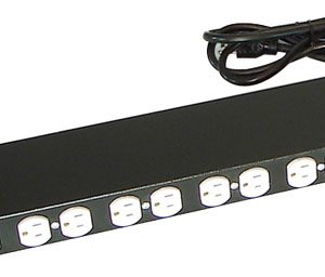 North System NORTH612 extensión de corriente 10 salidas AC Negro