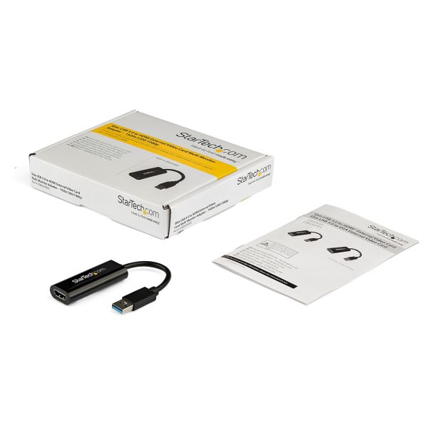 StarTech.com Adaptador USB 3.0 a HDMI - Cable Convertidor Compacto - 1920x1200 - Imagen 4