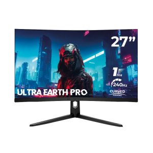 Balam Rush BR-938631 monitor de computadora 68.6 cm (27") 1920 x 1080 Pixeles Full HD LCD Negro