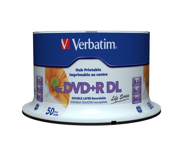 Verbatim 97693 DVD en blanco 8.5 GB DVD+R DL 50 pieza(s) - Imagen 3