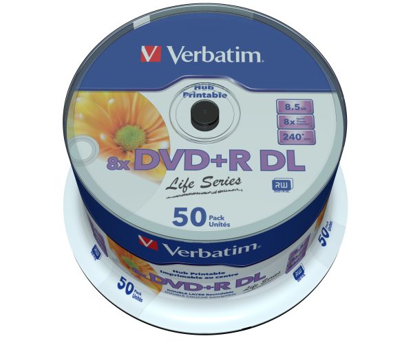 Verbatim 97693 DVD en blanco 8.5 GB DVD+R DL 50 pieza(s) - Imagen 2