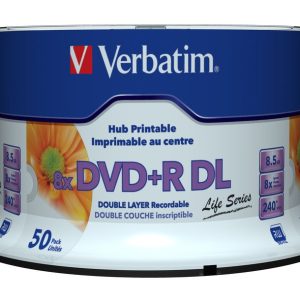 Verbatim 97693 DVD en blanco 8.5 GB DVD+R DL 50 pieza(s)