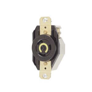Hubbell HUB-HBL2310 tomacorriente NEMA L5-20 Negro