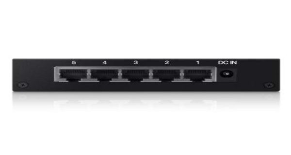 Linksys SE3005 dispositivo de redes No administrado L2 Gigabit Ethernet (10/100/1000) Negro - Imagen 2