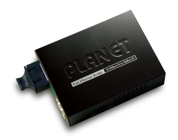 PLANET FT-802S15 convertidor de red 100 Mbit/s 1310 nm Modo único Negro - Imagen 2