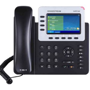 Grandstream Networks GXP2140 teléfono IP Negro 4 líneas LCD