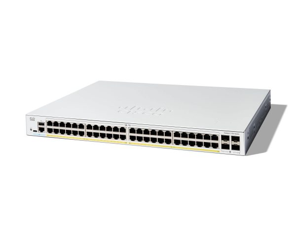 Cisco C1300-48FP-4G dispositivo de redes Gestionado L2/L3 Gigabit Ethernet (10/100/1000) Blanco - Imagen 3