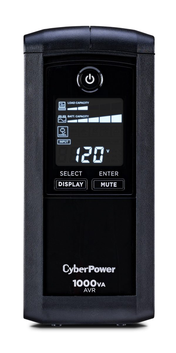 CyberPower CP1000AVRLCD sistema de alimentación ininterrumpida (UPS) 1 kVA 600 W