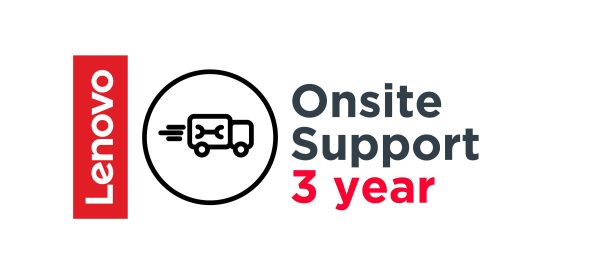 Lenovo 3 Year Onsite Support (Add-On) 3 Año(s)