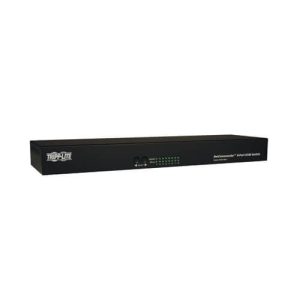 Tripp Lite B072-008-1 KVM Cat5 NetCommander de 8 puertos de 1U para Instalar en Rack