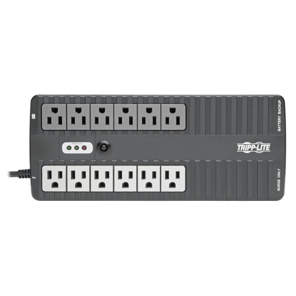 Tripp Lite INTERNET750U UPS No Break Standby Internet Office de 750VA 450W - 12 Tomacorrientes NEMA 5-15R, 120V, 50Hz / 60Hz, USB, clavija 5-15P, Instalación en Pared o Escritorio - Imagen 3