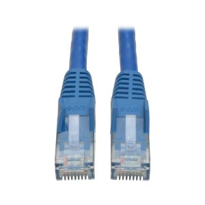 Tripp Lite N201-002-BL Cable Ethernet (UTP) Patch Moldeado Snagless Cat6 Gigabit (RJ45 M/M), Azul, 61 cm [2 pies]