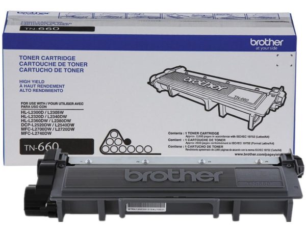 Brother TN-660 cartucho de tóner 1 pieza(s) Original Negro - Imagen 2