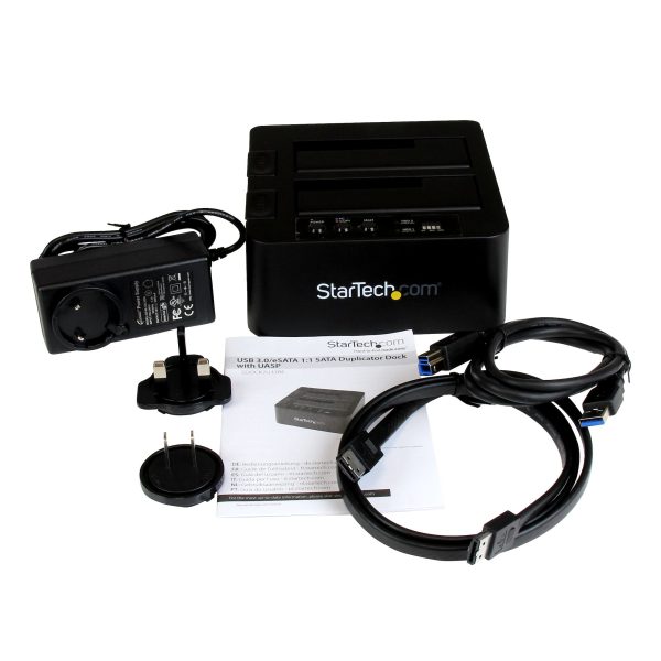 StarTech.com Duplicador USB 3.0 (5Gbps) o eSATA de Discos Duros de 2 Bahías, Independiente, Clonador Copiador de SSD o HDD SATA III de 2.5/3.5", Estación de Acoplamiento de HDD - Imagen 4