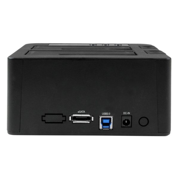 StarTech.com Duplicador USB 3.0 (5Gbps) o eSATA de Discos Duros de 2 Bahías, Independiente, Clonador Copiador de SSD o HDD SATA III de 2.5/3.5", Estación de Acoplamiento de HDD - Imagen 3