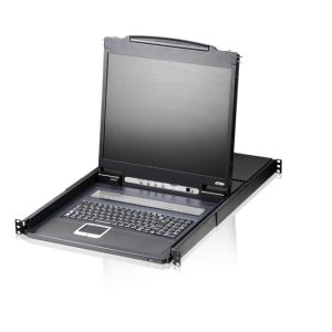 ATEN CL1308N interruptor KVM Montaje en rack Negro