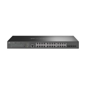 TP-Link Omada SG3428XPP-M2 dispositivo de redes Gestionado L2+ 2.5G Ethernet (100/1000/2500) Energía sobre Ethernet (PoE) 1U Negro