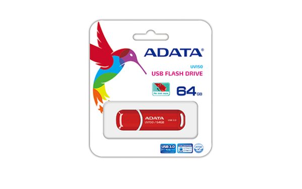 ADATA 64GB DashDrive UV150 unidad flash USB USB tipo A 3.2 Gen 1 (3.1 Gen 1) Rojo - Imagen 2