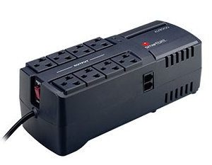Smartbitt SBAVR2200 regulador de voltaje 8 salidas AC 95-150 V Negro