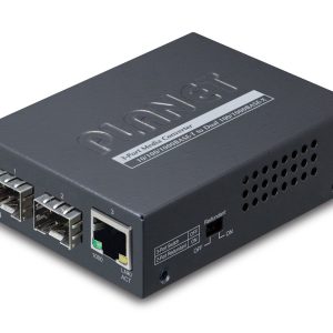 PLANET GT-1205A convertidor de red 1000 Mbit/s Negro