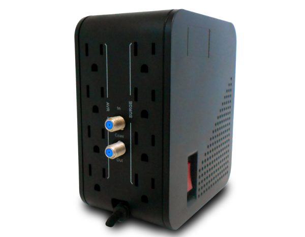 CDP R2C-AVR1008 regulador de voltaje 8 salidas AC 120-220 V Negro, Blanco - Imagen 2