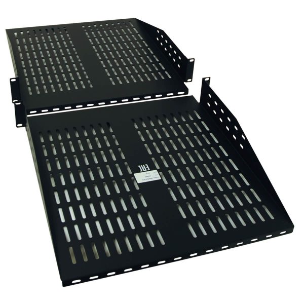 Tripp Lite SRSHELF2PX2 Entrepaño Fijo de Doble Lado para Instalación en Cantiléver de 2U (Capacidad de 27.2 Kg [60 Lb] en Cada Lado (54.2 Kg [120 Lb] en Total); Profundidad de 914 mm [36"] - Imagen 3