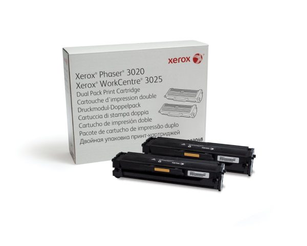 Xerox 106R03048 cartucho de tóner 2 pieza(s) Original Negro - Imagen 2