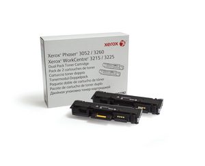 Xerox 106R02782 cartucho de tóner 2 pieza(s) Original Negro