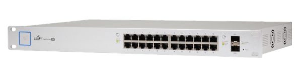 Ubiquiti UniFi US-24-250W dispositivo de redes Gestionado Gigabit Ethernet (10/100/1000) Energía sobre Ethernet (PoE) 1U Plata - Imagen 2