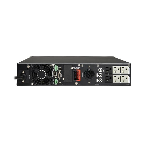 Tripp Lite SMART3000RMXL2U UPS No Break SmartPro de Onda Sinusoidal, Interactivo, Autonomía Extendida, 120V 3kVA 2.88kW, Opciones de Tarjeta de Red, 2U, LCD, USB, DB9 - Imagen 4