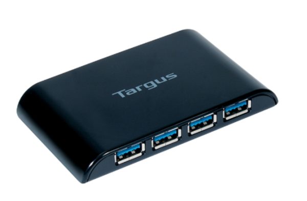 Targus USB 3.0 4-Port Hub Negro - Imagen 2
