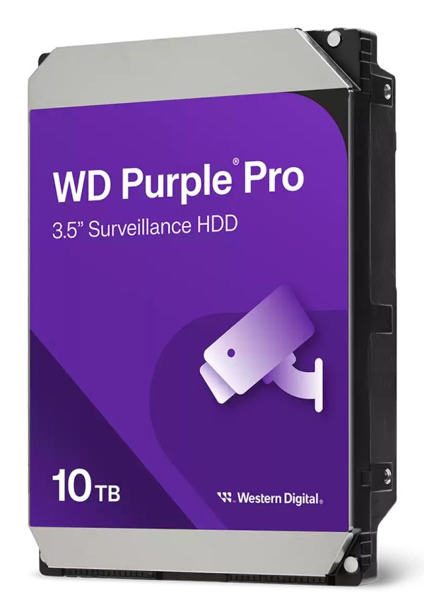 Western Digital Purple Pro WD102PURP disco duro interno 10 TB 7200 RPM 512 MB 3.5" Serial ATA III - Imagen 2