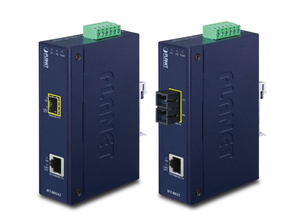 PLANET IFT-802T convertidor de red 200 Mbit/s 1310 nm Azul - Imagen 2
