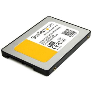 StarTech.com Adaptador SSD M.2 a SATA III de 2.5 Pulgadas con Carcasa Protectora - Convertidor NGFF de Unidad SSD