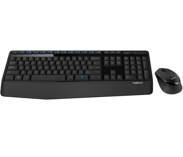 Logitech MK345 teclado Ratón incluido Universal RF inalámbrico QWERTY Negro - Imagen 2