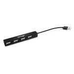 Vorago HU-100 nodo concentrador 480 Mbit/s Negro