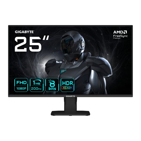 GIGABYTE GS25F2 monitor de computadora 62.2 cm (24.5") 1920 x 1080 Pixeles Full HD LED Negro