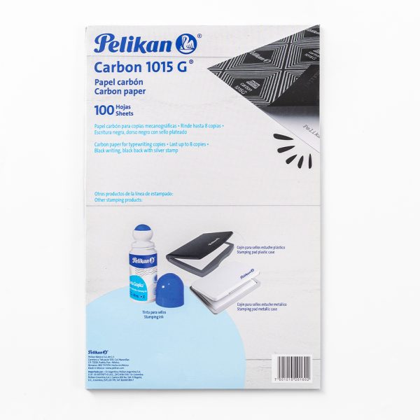 Pelikan Carbon 1015 papel carbón 100 hojas A4 - Imagen 2