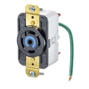 Hubbell HUB-HBL-2810-ST tomacorriente Negro