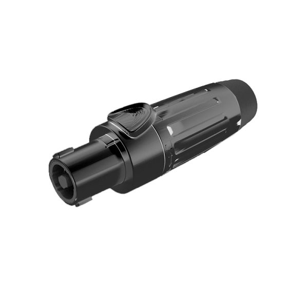 Seetronic SLDF4-BC conector Negro, Cromo - Imagen 2