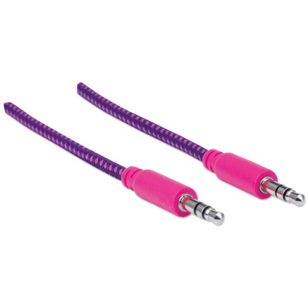 Manhattan Cable de audio con recubrimiento textil - Imagen 2