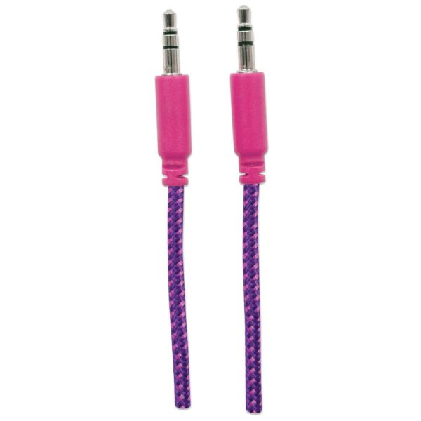Manhattan Cable de audio con recubrimiento textil - Imagen 4