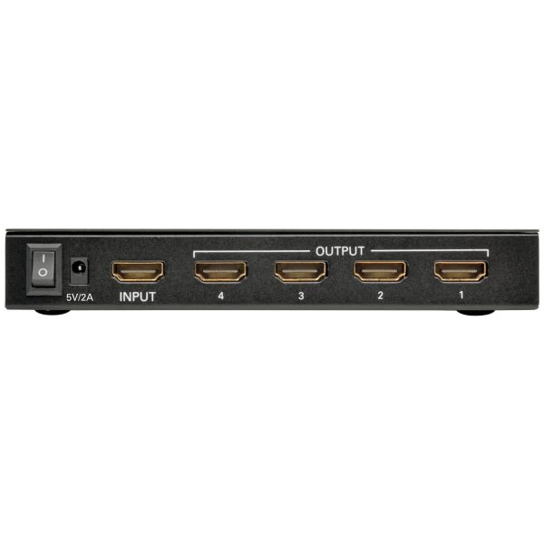 Tripp Lite B118-004-UHD Divisor de 4 Puertos HDMI de 4K – Ultra HD 4096 x 2160 (4K x 2K) @ 30 Hz - Imagen 3