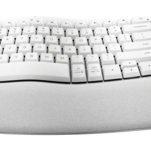 Logitech 920-012279 teclado Oficina RF inalámbrico + bluetooth QWERTY Español Blanco