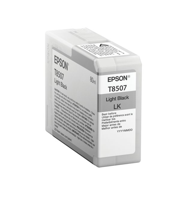 Epson T850700 cartucho de tinta 1 pieza(s) Original Negro claro - Imagen 2