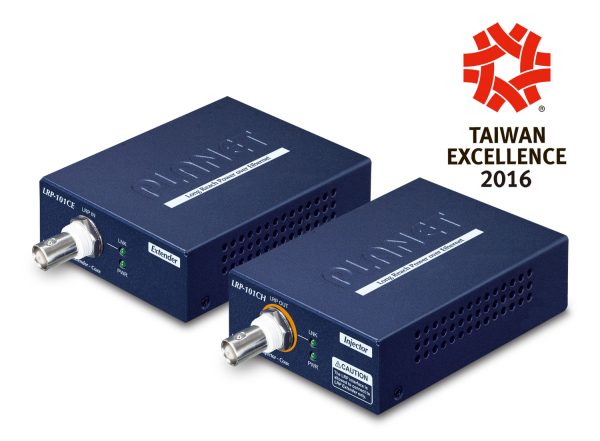 PLANET LRP-101C-KIT extensor de red Transmisor y receptor de red Azul 10, 100 Mbit/s