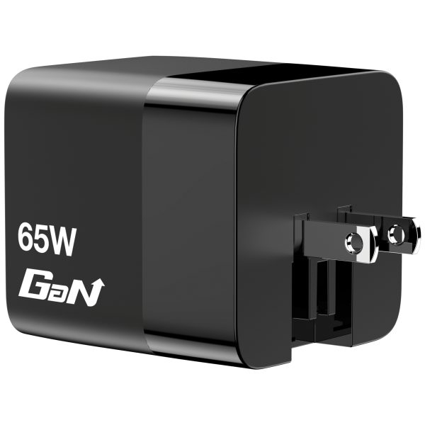 Verbatim GaN Charger 65W Universal Negro Corriente alterna Carga rápida Interior - Imagen 3